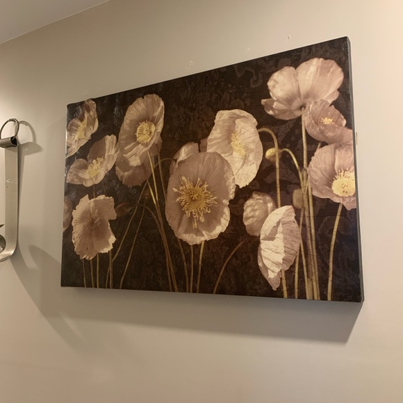 Tangletown Fine Art Baroque “41” Poppies by Ives McColl